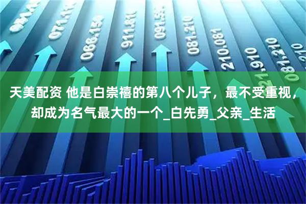 天美配资 他是白崇禧的第八个儿子，最不受重视，却成为名气最大的一个_白先勇_父亲_生活